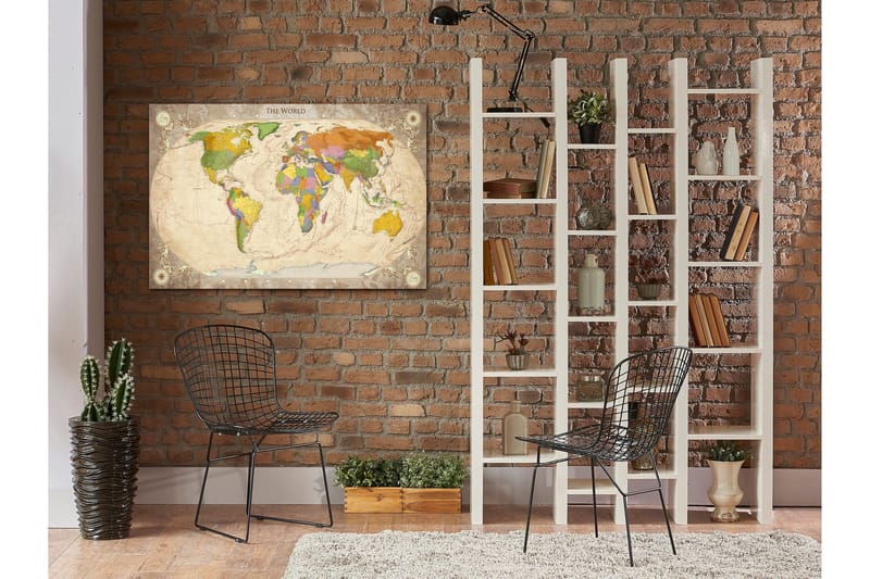Tavle Map And Ornaments 120X80, Artgeist sp. z o. o.