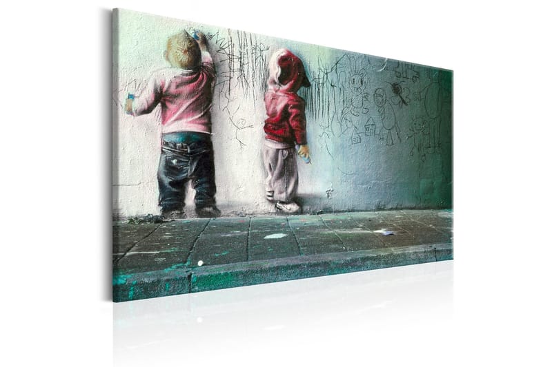 Tavle Modern Playground 120X80 - Artgeist sp. z o. o. - Innredning - Bilder & kunst - Lerretsbilder