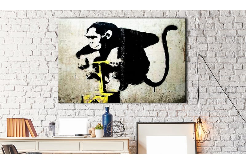 Tavle Monkey Detonator By Banksy 60X40, Artgeist sp. z o. o.