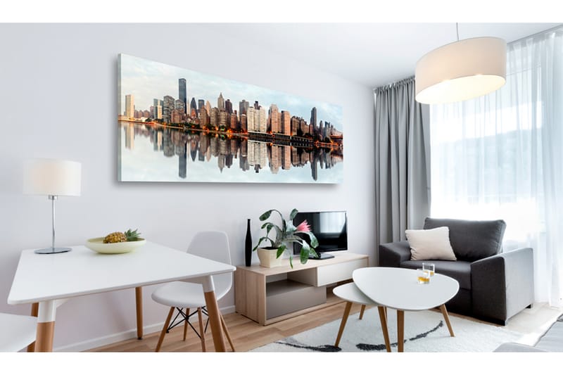 Tavle Morning Manhattan 120X40 - Artgeist sp. z o. o. - Innredning - Bilder & kunst - Lerretsbilder