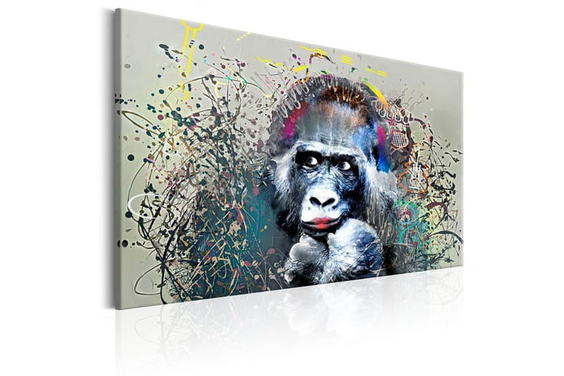 Tavle Music In My Head 90X60 - Artgeist sp. z o. o. - Innredning - Bilder & kunst - Lerretsbilder