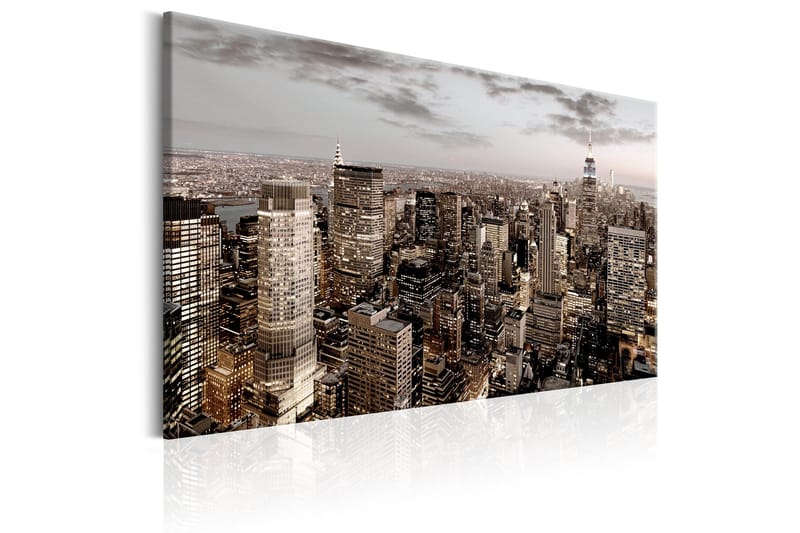 Tavle New York At Dawn 60X40 - Artgeist sp. z o. o. - Innredning - Bilder & kunst - Lerretsbilder