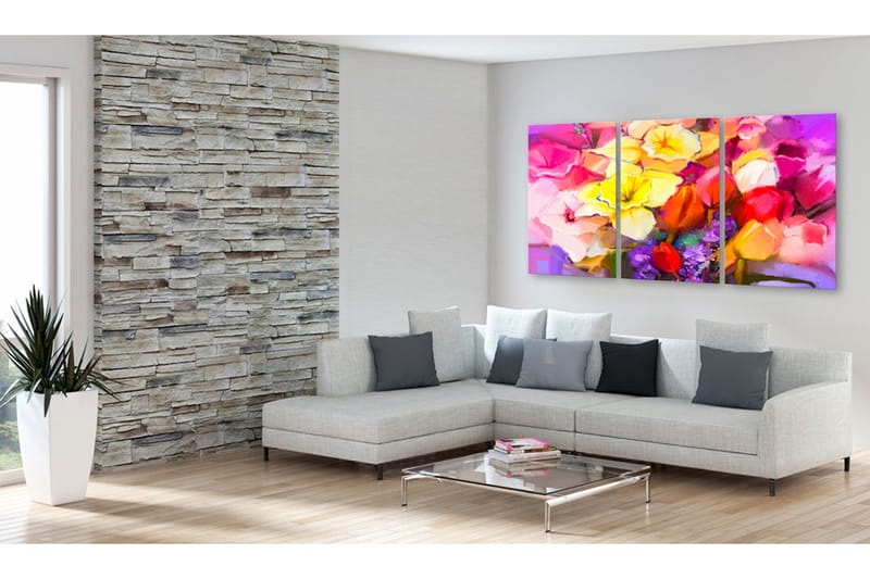 Tavle Rainbow Bouquet 120X60, Artgeist sp. z o. o.