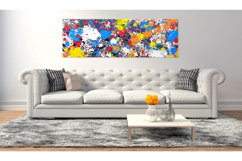 Tavle Rainbow Illumination 120X40 - Artgeist sp. z o. o. - Innredning - Bilder & kunst - Lerretsbilder