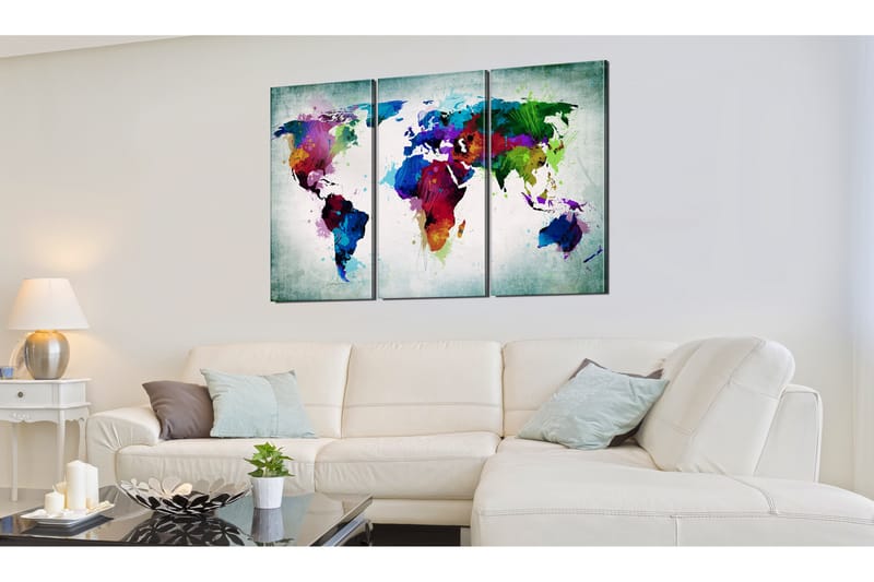 Tavle Rainbow Journey 60X40 - Artgeist sp. z o. o. - Innredning - Bilder & kunst - Lerretsbilder