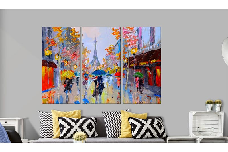 Tavle Rainy Paris 120X80, Artgeist sp. z o. o.