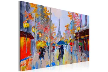Tavle Rainy Paris 90X60 - Artgeist sp. z o. o. - Innredning - Bilder & kunst - Lerretsbilder