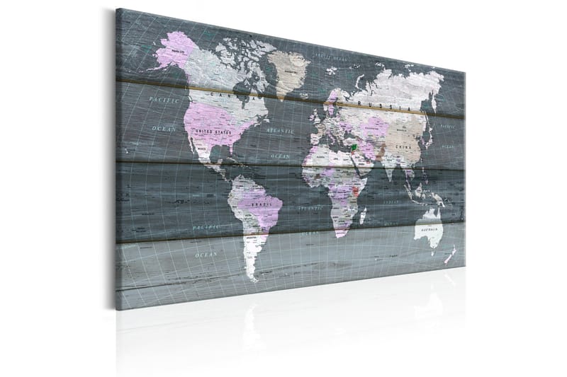 Tavle Roam Across The World 60X40 - Artgeist sp. z o. o. - Innredning - Bilder & kunst - Lerretsbilder