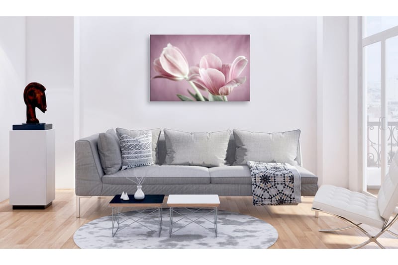 Tavle Romantic Tulips 60X40, Artgeist sp. z o. o.