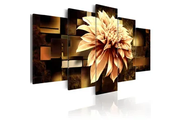 Tavle Royal Dahlia 200X100 - Artgeist sp. z o. o. - Innredning - Bilder & kunst - Lerretsbilder