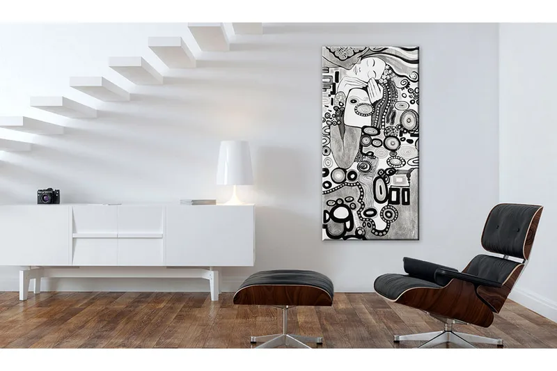 Tavle Sølv Love 60X120, Artgeist sp. z o. o.