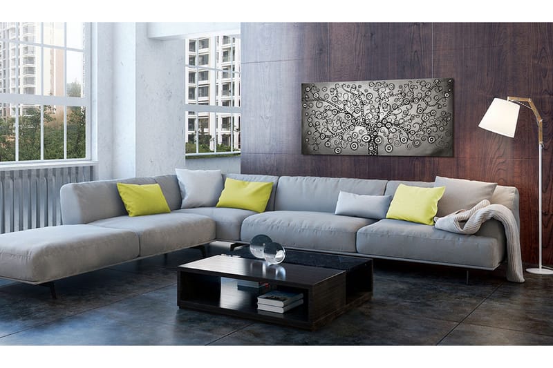 Tavle Sølv Tree 60X30, Artgeist sp. z o. o.