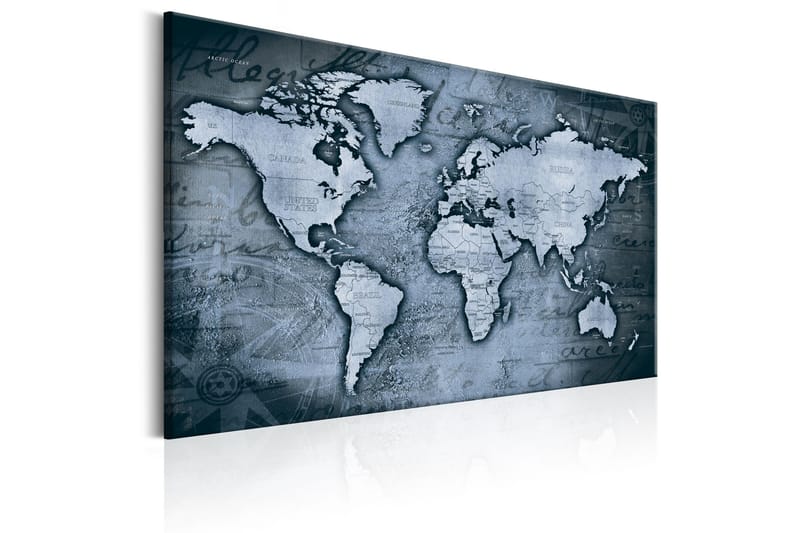 Tavle Sapphire World 120X80 - Artgeist sp. z o. o. - Innredning - Bilder & kunst - Lerretsbilder
