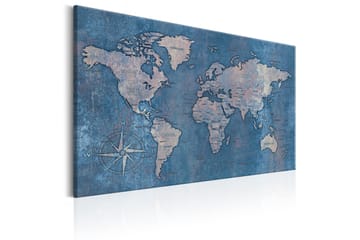 Tavle Sapphire Planet 90X60 - Artgeist sp. z o. o. - Innredning - Bilder & kunst - Lerretsbilder