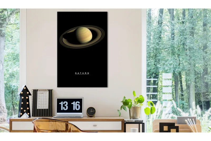Tavle Saturn (1 Part) Vertical 60X90, Artgeist sp. z o. o.