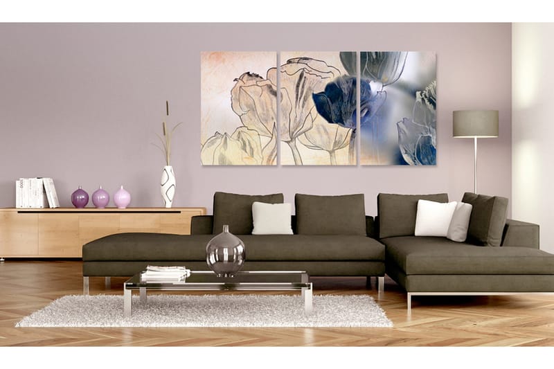 Tavle Sketch Of Tulips 120X60, Artgeist sp. z o. o.