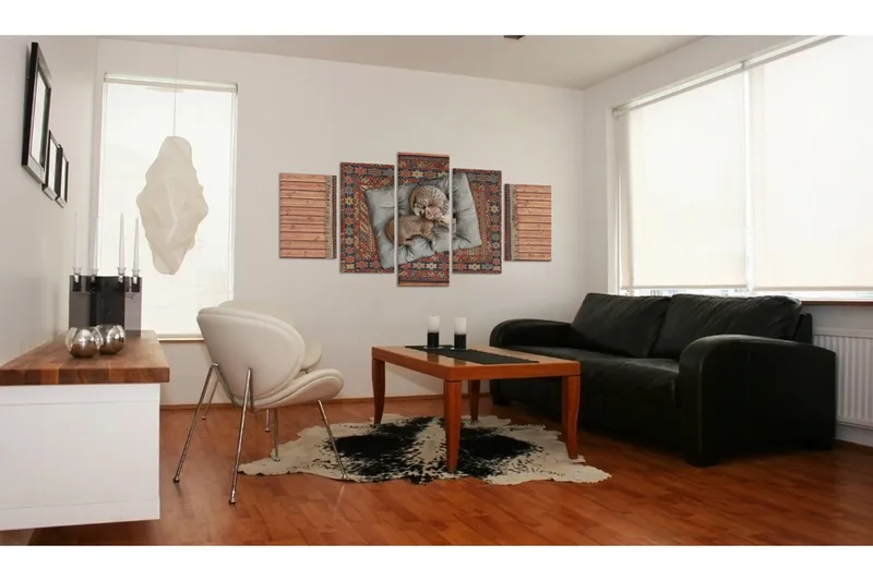 Tavle Soft Kitty, Warm Kitty, Little Ball Of Fur 200X100, Artgeist sp. z o. o.