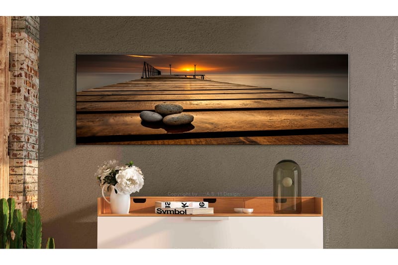 Tavle Stones On The Pier 150X50, Artgeist sp. z o. o.