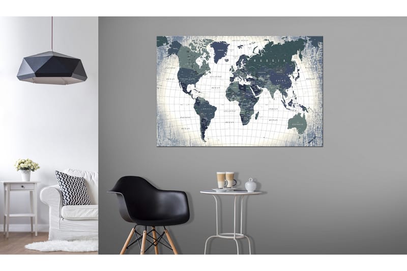 Tavle Structure Of The World 120X80 - Artgeist sp. z o. o. - Innredning - Bilder & kunst - Lerretsbilder
