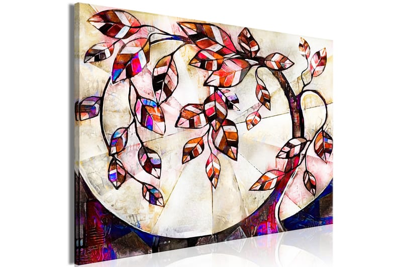 Tavle Stylish Tree (1 Part) Wide 90X60 - Artgeist sp. z o. o. - Innredning - Bilder & kunst - Lerretsbilder