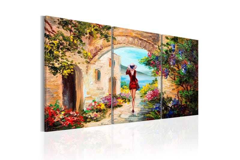 Tavle Summer In Italy 60X30 - Artgeist sp. z o. o. - Innredning - Bilder & kunst - Lerretsbilder