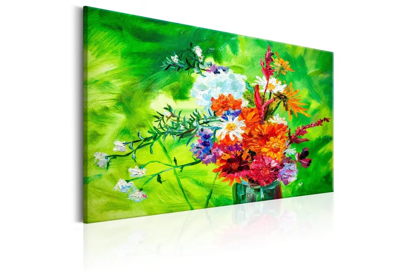 Tavle Summer Posy 120X80 - Artgeist sp. z o. o. - Innredning - Bilder & kunst - Lerretsbilder