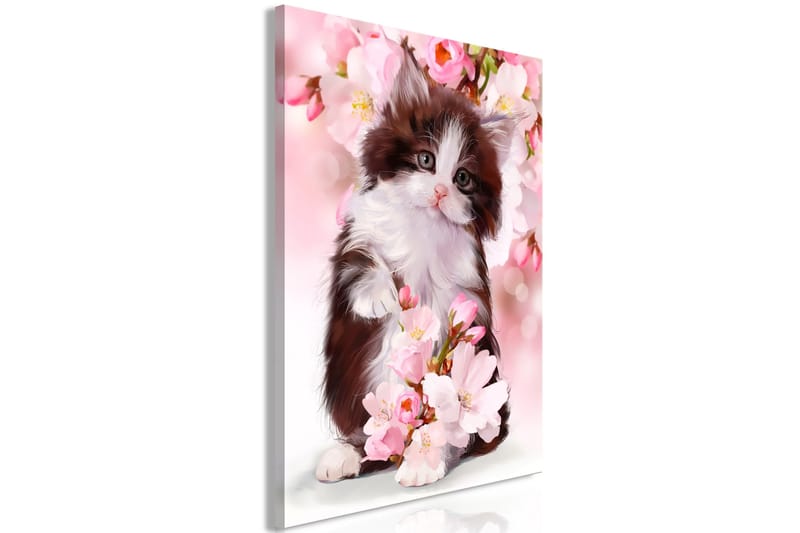 Tavle Sweet Kitty (1 Part) Vertical 80X120 - Artgeist sp. z o. o. - Innredning - Bilder & kunst - Lerretsbilder