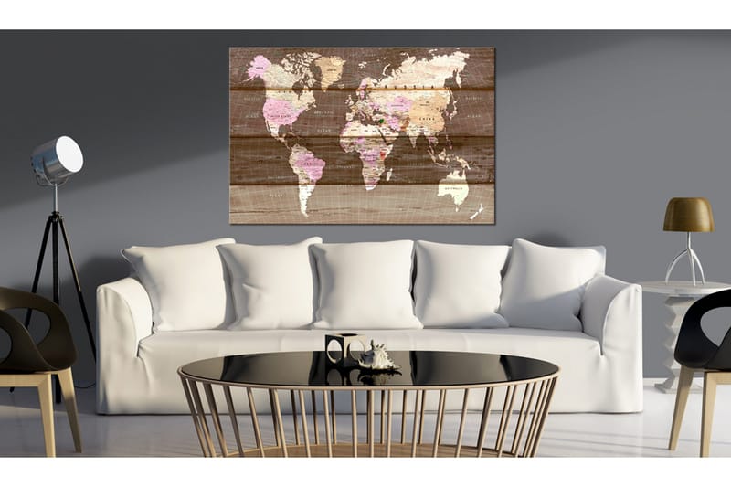 Tavle The Wooden World 60X40, Artgeist sp. z o. o.
