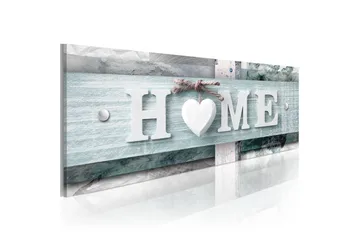Tavle Turquoise Arrangement 135X45 - Artgeist sp. z o. o. - Innredning - Bilder & kunst - Lerretsbilder