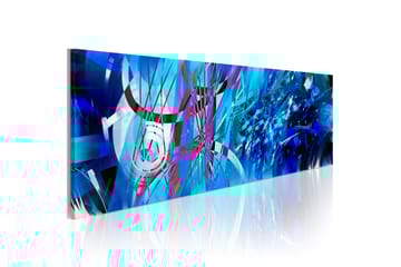 Tavle Turquoise Regn 135X45