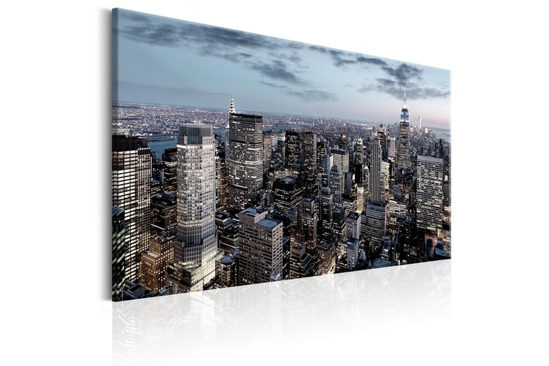 Tavle Twilight City 60X40 - Artgeist sp. z o. o. - Innredning - Bilder & kunst - Lerretsbilder