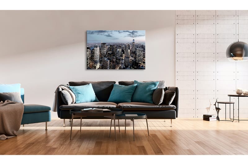 Tavle Twilight City 60X40 - Artgeist sp. z o. o. - Innredning - Bilder & kunst - Lerretsbilder