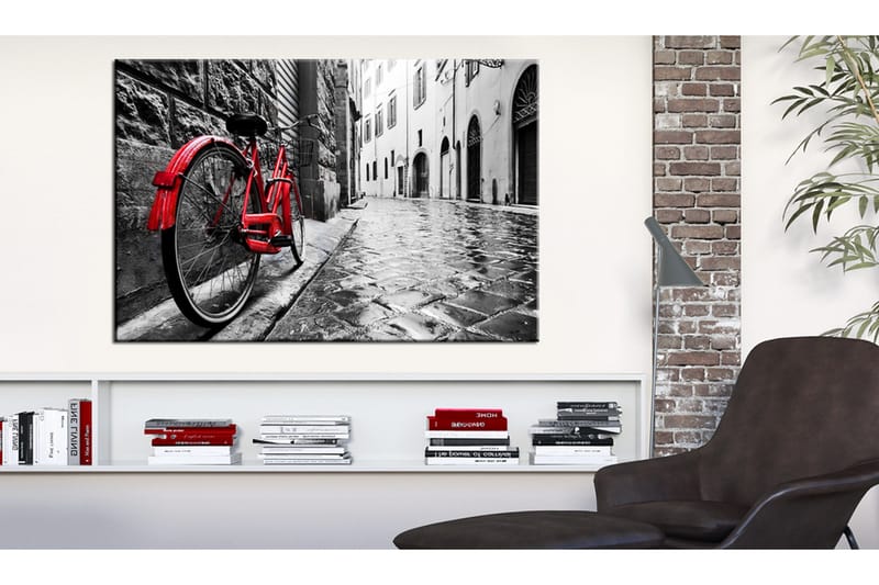 Tavle Vintage Red Bike 90X60, Artgeist sp. z o. o.