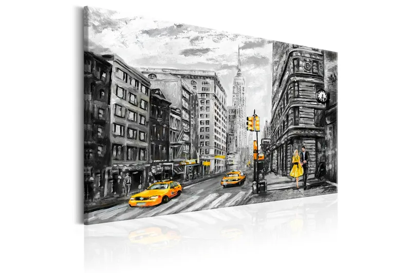 Tavle Walk In New York 60X40 - Artgeist sp. z o. o. - Innredning - Bilder & kunst - Lerretsbilder