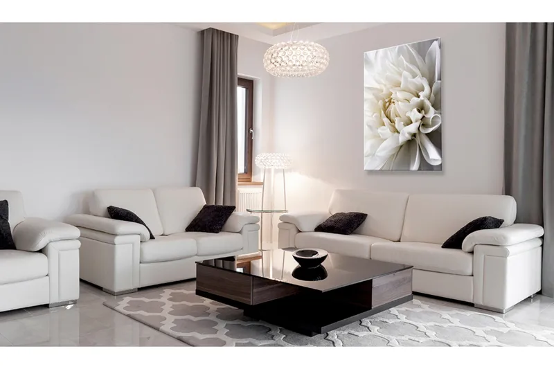 Tavle White Dahlia 80X120, Artgeist sp. z o. o.