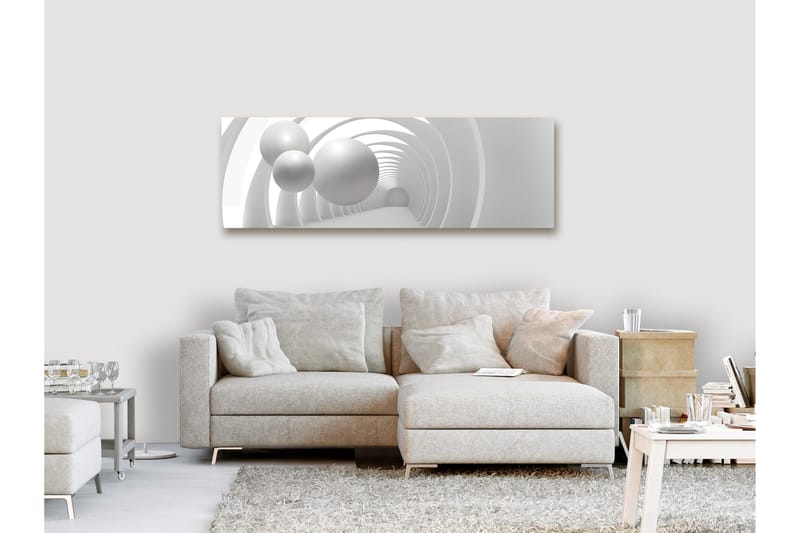 Tavle White Tunnel (1 Part) Narrow 120X40, Artgeist sp. z o. o.
