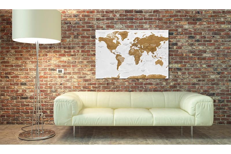 Tavle White Poetry 90X60 - Artgeist sp. z o. o. - Innredning - Bilder & kunst - Lerretsbilder