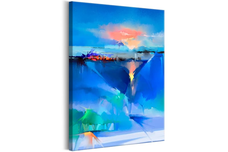 Tavle Winter Landscape (1 Part) Vertical 60X90 - Artgeist sp. z o. o. - Innredning - Bilder & kunst - Lerretsbilder