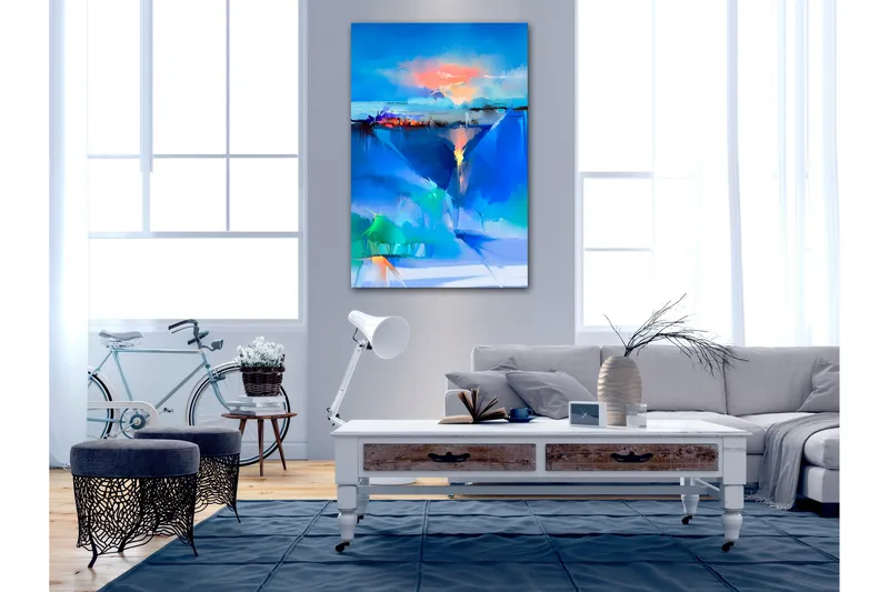 Tavle Winter Landscape (1 Part) Vertical 60X90, Artgeist sp. z o. o.