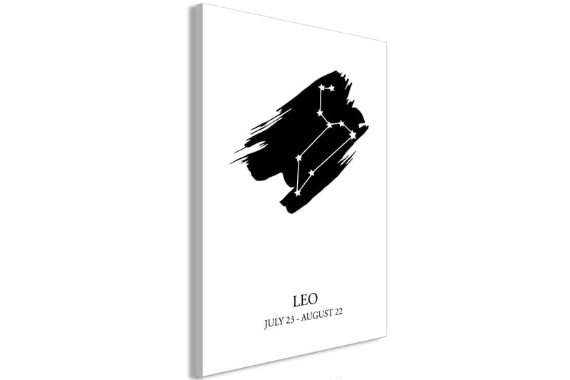 Tavle Zodiac Signs: Leo (1 Part) Vertical 60X90 - Artgeist sp. z o. o. - Innredning - Bilder & kunst - Lerretsbilder