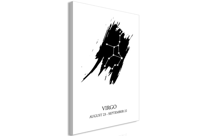 Tavle Zodiac Signs: Virgo (1 Part) Vertical 60X90 - Artgeist sp. z o. o. - Lerretsbilder