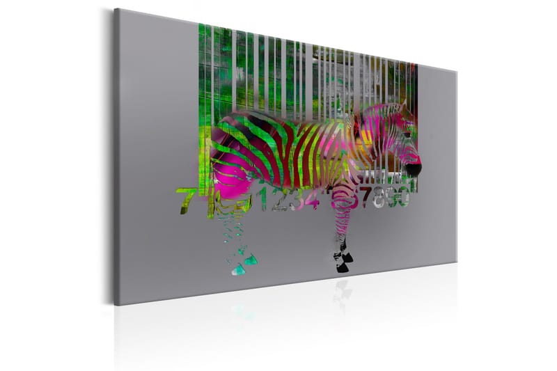 Tavle Zoo Of Modernity 90X60 - Artgeist sp. z o. o. - Innredning - Bilder & kunst - Lerretsbilder