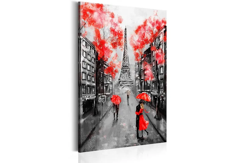 Tavle Paris: The City Of Love 80X120 - Artgeist sp. z o. o. - Innredning - Bilder & kunst - Lerretsbilder