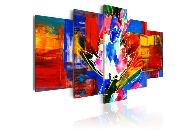 Tavle Power Of Colours 200X100 - Artgeist sp. z o. o. - Innredning - Bilder & kunst - Lerretsbilder