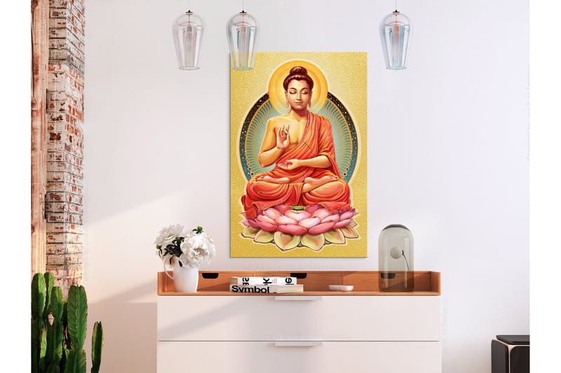 Tavle Peace Of Buddha (1 Part) Vertical 80X120, Artgeist sp. z o. o.