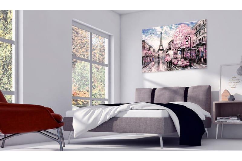 Tavle Pink Paris 90X60, Artgeist sp. z o. o.