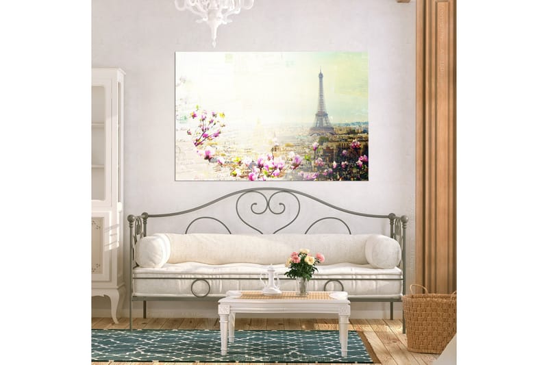 Tavle Postcards From Paris (1 Part) Wide 120X80, Artgeist sp. z o. o.