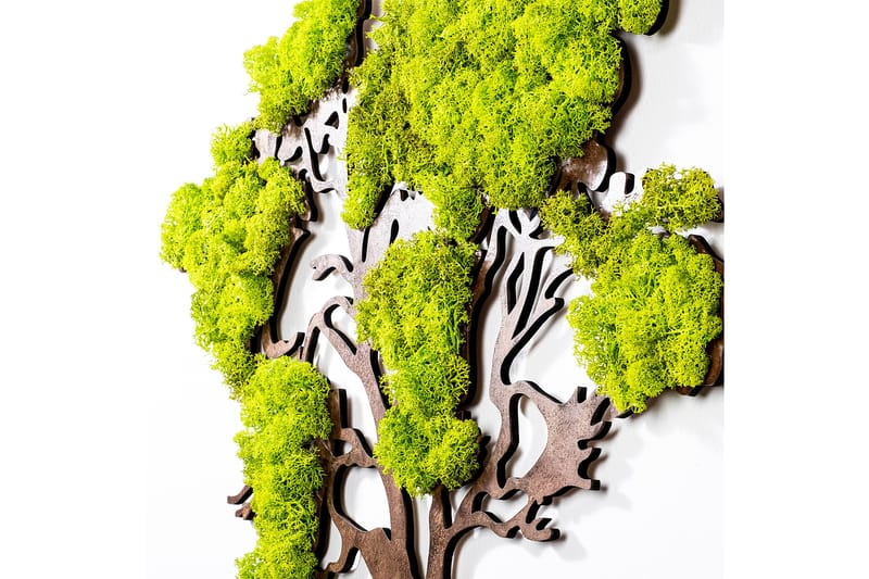 Tree 2 Canvasbilde - Grønn/Brun - Innredning - Bilder & kunst - Lerretsbilder