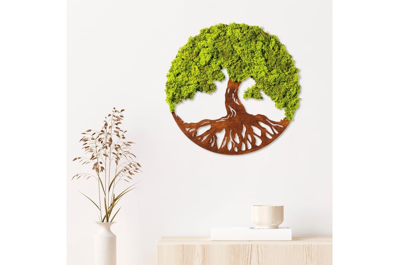 Tree Of Life 3 Canvasbilde - 44x44 cm - Innredning - Bilder & kunst - Lerretsbilder