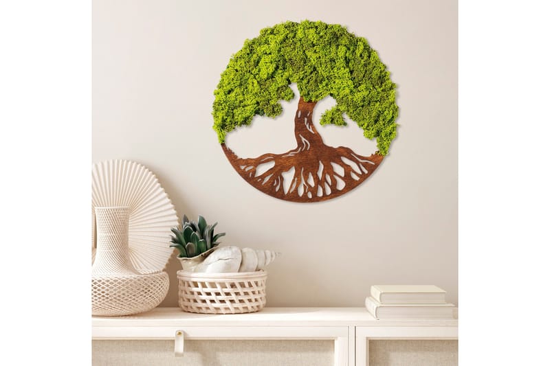 Tree Of Life 3 Canvasbilde - 44x44 cm - Innredning - Bilder & kunst - Lerretsbilder